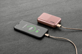 Powerbanka GoGEN 10000 mAh, PB100007, metalická růžová

 obrázek produktu 5 z 6