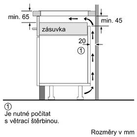 Indukční varná deska Bosch PVS63KBB5E CombiZone černá barva
