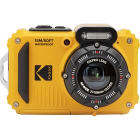 Digitální fotoaparát Kodak PIXPRO WPZ2 + 2× akumulátor + 16GB karta žlutý

 obrázek produktu 1 z 11