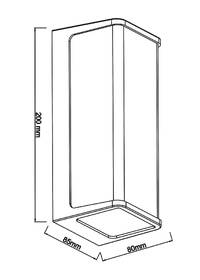 Nástěnné svítidlo Top Light Block XL, 10W, 4000K černé

 obrázek produktu 2 z 2