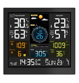 Meteorologická stanice Solight TE93WiFi černá

 obrázek produktu 1 z 7