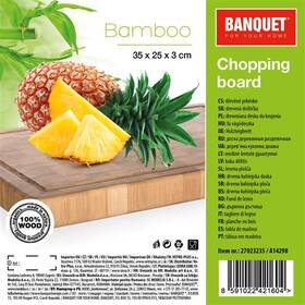 Kuchyňské prkénko BANQUET BRILLANTE Bamboo 27023235 

 obrázek produktu 3 z 3