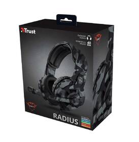 Headset Trust GXT 411K Radius - black camo 

 obrázek produktu 11 z 11