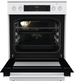 Sklokeramický sporák Gorenje GECS6C70WPA bílá barva
