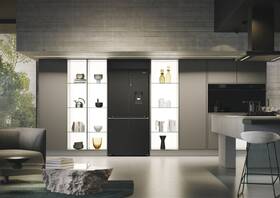 Americká lednice Haier HCR7818DWPT nerez

