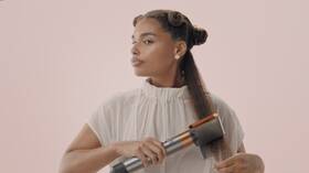 Kulma Dyson Airwrap Complete Long Volumise HS05 strawberry/blush růžová barva
