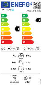 Pračka se sušičkou Philco PLWD 107 B KING bílá

 obrázek produktu 1 z 6
