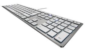 Klávesnice Cherry KC 6000 SLIM, UK stříbrná

 obrázek produktu 1 z 2