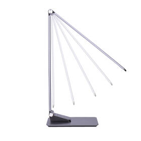 Stolní LED lampička Solight stmívatelná, 10W, indukční nabíjení, změna chromatičnosti, hliník šedá

 obrázek produktu 2 z 8