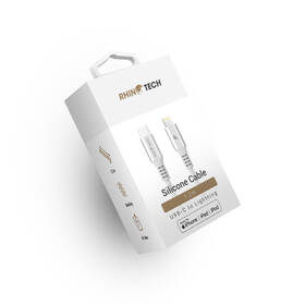 Kabel RhinoTech LITE MFi USB-C/Lightning 1,2 m stříbrný

 obrázek produktu 3 z 3