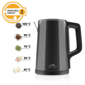 Rychlovarná konvice ETA 4597 90000 černá barva
