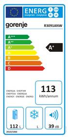 Chladnička Gorenje R3091ANW bílá

 obrázek produktu 1 z 5