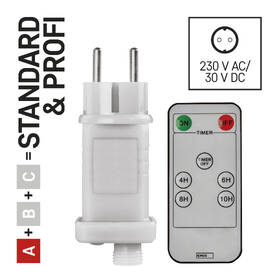 Napájecí adaptér EMOS pro vánoční spojovací osvětlení Standard/Profi, venkovní i vnitřní, ovladač 

 obrázek produktu 4 z 7