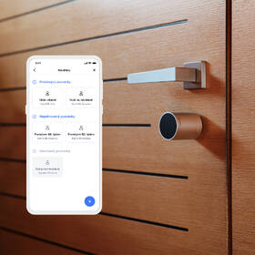 Zámek Netatmo Doorlock Smart, zámek a klíče černý/stříbrný

 obrázek produktu 6 z 7