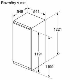 Chladnička Bosch KIL42VFE0 

 obrázek produktu 15 z 18