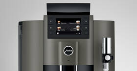 Automatický kávovar Jura W8 Dark Inox šedá barva
