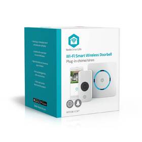 Zvonek bezdrátový Nedis SmartLife, Wi-Fi bílý

 obrázek produktu 13 z 13