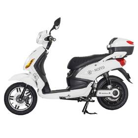 Elektroskútr RACCEWAY E-MOPED bílý 20Ah 

 obrázek produktu 2 z 5
