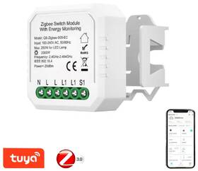 Modul IMMAX NEO SMART kontroler s měřením spotřeby V6 1-tlačítkový Zigbee 3.0, TUYA 

 obrázek produktu 1 z 4