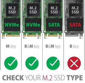 Externí rámeček Axagon THIN box, USB-C 10Gbps - M.2 NVMe & SATA SSD šedý

 obrázek produktu 9 z 9