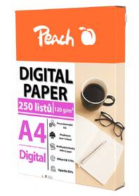 Papíry do tiskárny Peach Digital A4 120g - 250 listů 

 obrázek produktu 1 z 2