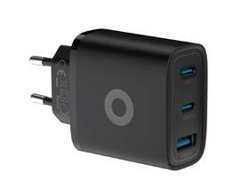 Nabíječka do sítě Mobile Origin GaN 40W MO13, 1x USB-A,  2xUSB-C černá

 obrázek produktu 1 z 12
