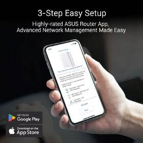 Router Asus ZenWifi BQ16 (3-pack), WiFi7 Extendable, AiMesh bílý

 obrázek produktu 12 z 12