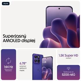 Mobilní telefon Motorola Edge 70 Fusion 5G 8 GB / 256 GB modrý

 obrázek produktu 4 z 20