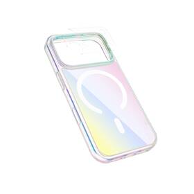 Kryt na mobil Epico Holographic Hero Mag+ Apple iPhone 17 Pro Max / 18 Pro Max Qi2 & MagSafe průhledný

 obrázek produktu 1 z 4