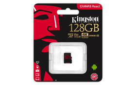 Paměťová karta Kingston microSDXC 128GB UHS-I U3 (100R/80W) 

 obrázek produktu 2 z 2