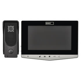 Dveřní videotelefon EMOS EM-05R s ukládáním snímků 

 obrázek produktu 1 z 15