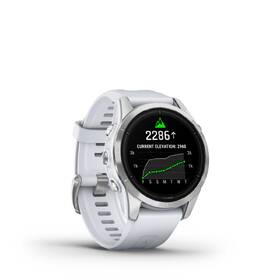 Chytré hodinky Garmin epix Pro (Gen 2) Glass - 42 mm - Silver / Whitestone Silicone Band 

 obrázek produktu 7 z 10