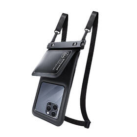 Voděodolné pouzdro Mobile Origin Floating Case s kapsičkou na telefon do 6,8" černé/bílé

 obrázek produktu 3 z 9