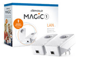 Síťový rozvod LAN po 230V Devolo Magic 1 LAN, Starter Kit 

 obrázek produktu 4 z 7