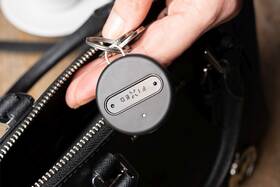 Klíčenka FIXED Sense, Duo Pack červená barva
