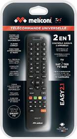 Dálkový ovladač Meliconi Easy 2.1 černý

 obrázek produktu 1 z 1