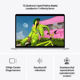 Notebook Apple 15" M5 10× CPU 10× GPU, 16 GB, 1 TB - stříbrný CZ 

 obrázek produktu 4 z 8