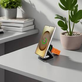 Bezdrátová nabíječka Cubenest SQ312S Pro 3v1, Qi2.2 pro Samsung šedá

 obrázek produktu 17 z 19