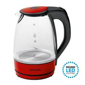 Rychlovarná konvice Concept RK-4030re červená barva
