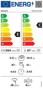 Pračka se sušičkou Siemens WD4HU541EU bílá

 obrázek produktu 1 z 9