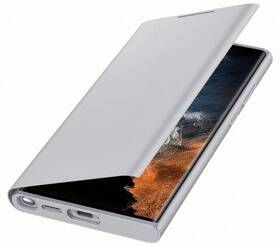 Pouzdro na mobil flipové Samsung LED View na Galaxy S22 Ultra šedé

 obrázek produktu 3 z 4