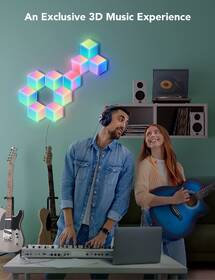 LED světlo Govee Glide Hexa Pro LED Smart - 10ks 
