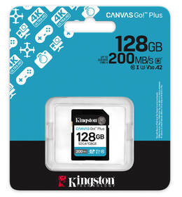 Paměťová karta Kingston SDXC 128GB U3 UHS-I  (200R/160W) 

 obrázek produktu 2 z 4