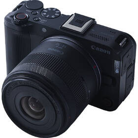 Digitální fotoaparát Canon EOS R50 V + RF-S 14-30mm F4-6.3 IS STM PZ CONTENT CREATOR KIT černá barva
