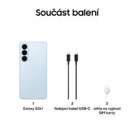 Mobilní telefon Samsung Galaxy S26+ 5G 12 GB / 256 GB modrý

 obrázek produktu 8 z 19