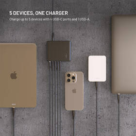 Dokovací stanice FIXED s displejem, 4x USB-C,USB, 140W černý

 obrázek produktu 8 z 9