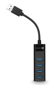 USB Hub Connect IT 4 porty USB 3.0 černý

 obrázek produktu 1 z 2