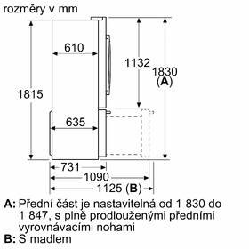Americká lednice Bosch KFF96PIEP ocel

 obrázek produktu 14 z 20