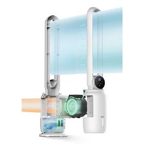 Ochlazovač vzduchu Rohnson R-8801 Cool Ray 4 v 1 bílá barva
