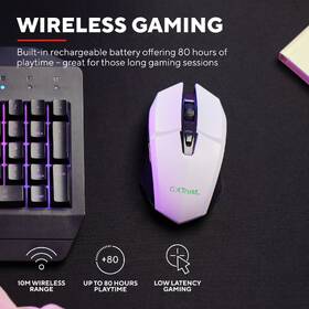 Myš Trust GXT 110 Felox Wireless bílá

 obrázek produktu 5 z 10